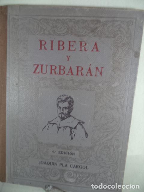 Libros: RIBERA Y ZURBARAN - JOAQUIN PLA CARGOL - Foto 1