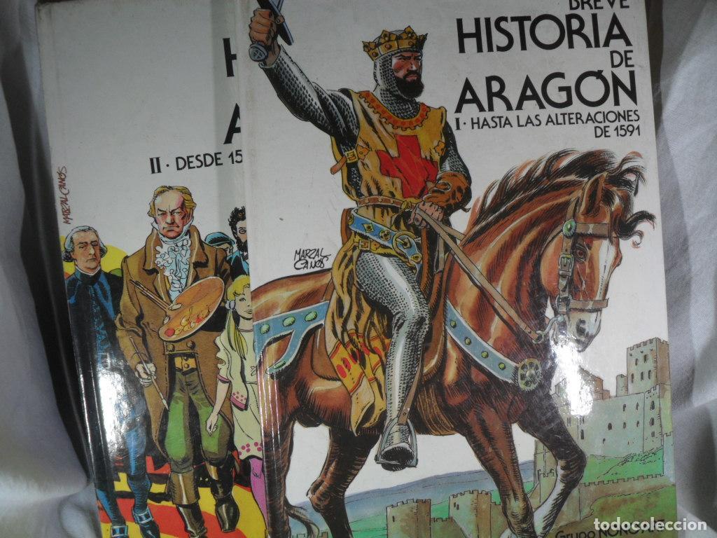 Libros: BREVE HISTORIA DE ARAGON DOS TOMOS - VARIOS - Foto 1