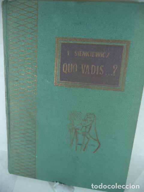 Libros: QUO VADIS? - ENRIQUE SIENKIEWICZ - Foto 1