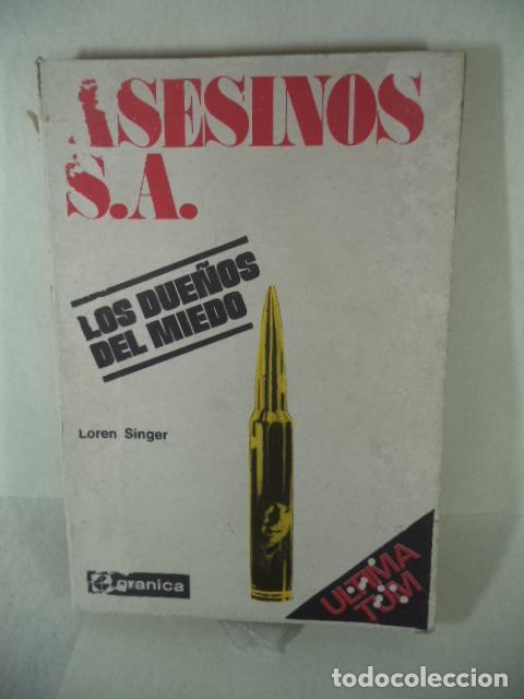 Libros: ASESINOS SA - LOREN SINGER - Foto 1