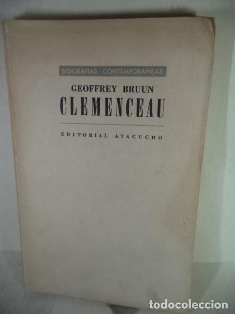Libros: CLEMENCEAU - GEOFFREY BRUUN - Foto 1