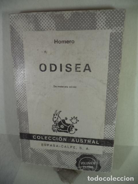 Libros: LA ODISEA - HOMERO - Foto 1