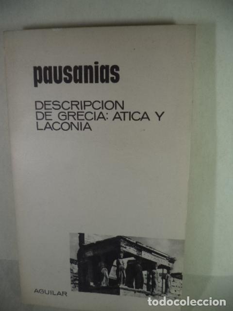 Libros: ATICA Y LACONIA - PAUSANIAS - Foto 1