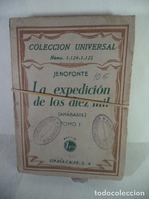 Libros: LA EXPEDICION DE LOS DIEZ MIL - JENOFONTE - Foto 1