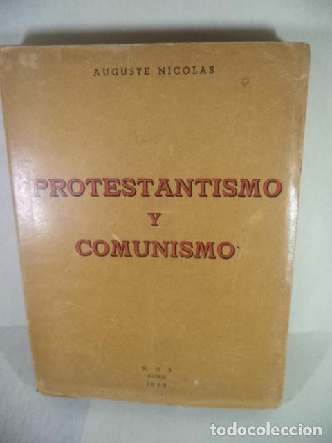Libros: PROTESTANTISMO Y COMUNISMO - AUGUTE NICOLAS - Foto 1