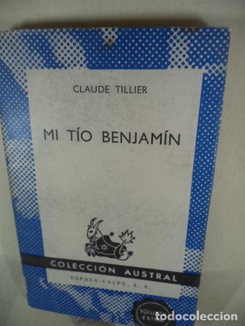 Libros: MI TIO BENJAMIN - CLAUDE TILLIER - Foto 1
