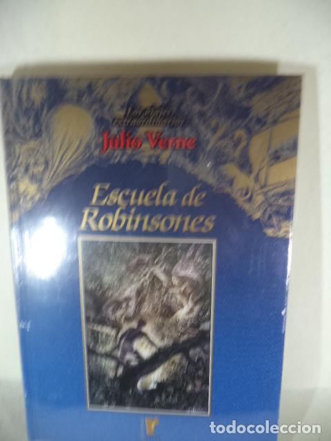 Libros: ESCUELA DE ROBINSON - JULIO VERNE - Foto 1