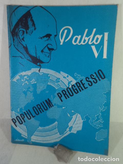 Libros: POPULORUM PROGRESSIO - PABLO VI - Foto 1