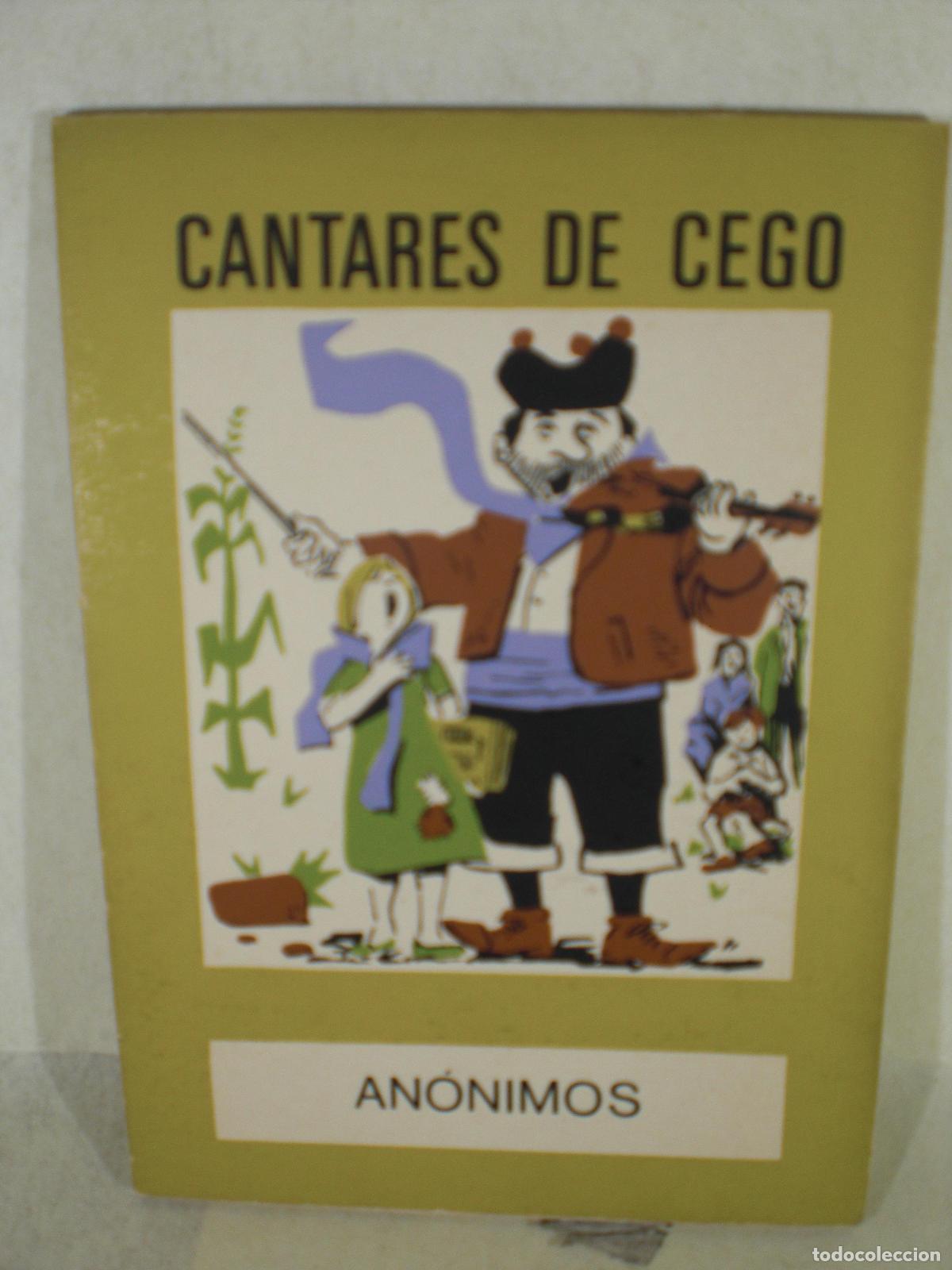 Libros: CANTARES DE CEGO - ANONIMOS - Foto 1