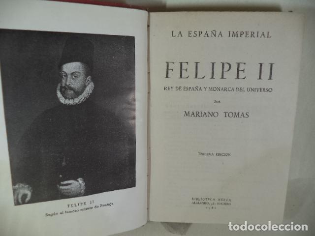 Libros: FELIPE II - MARIANO TOMAS - Foto 1