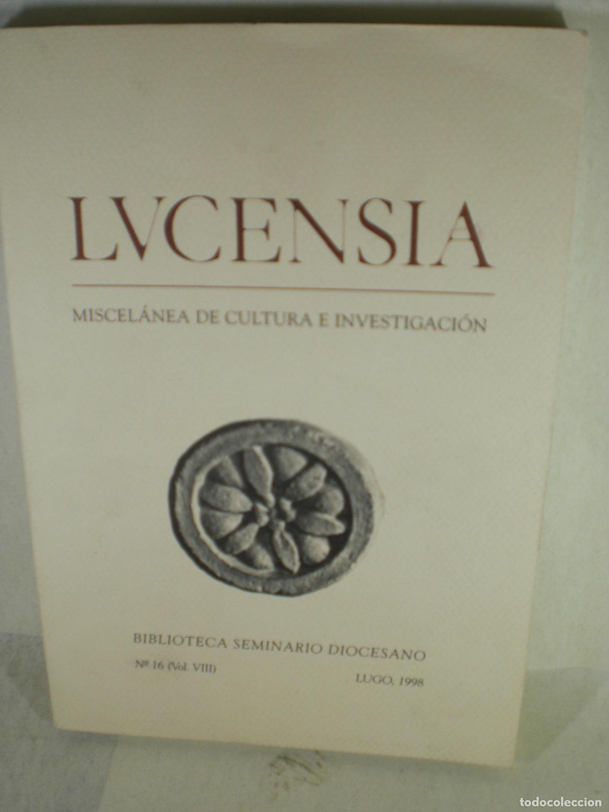 Libros: LVCENSIA 16 VOLUMEN VIII-1 - VARIOS - Foto 1