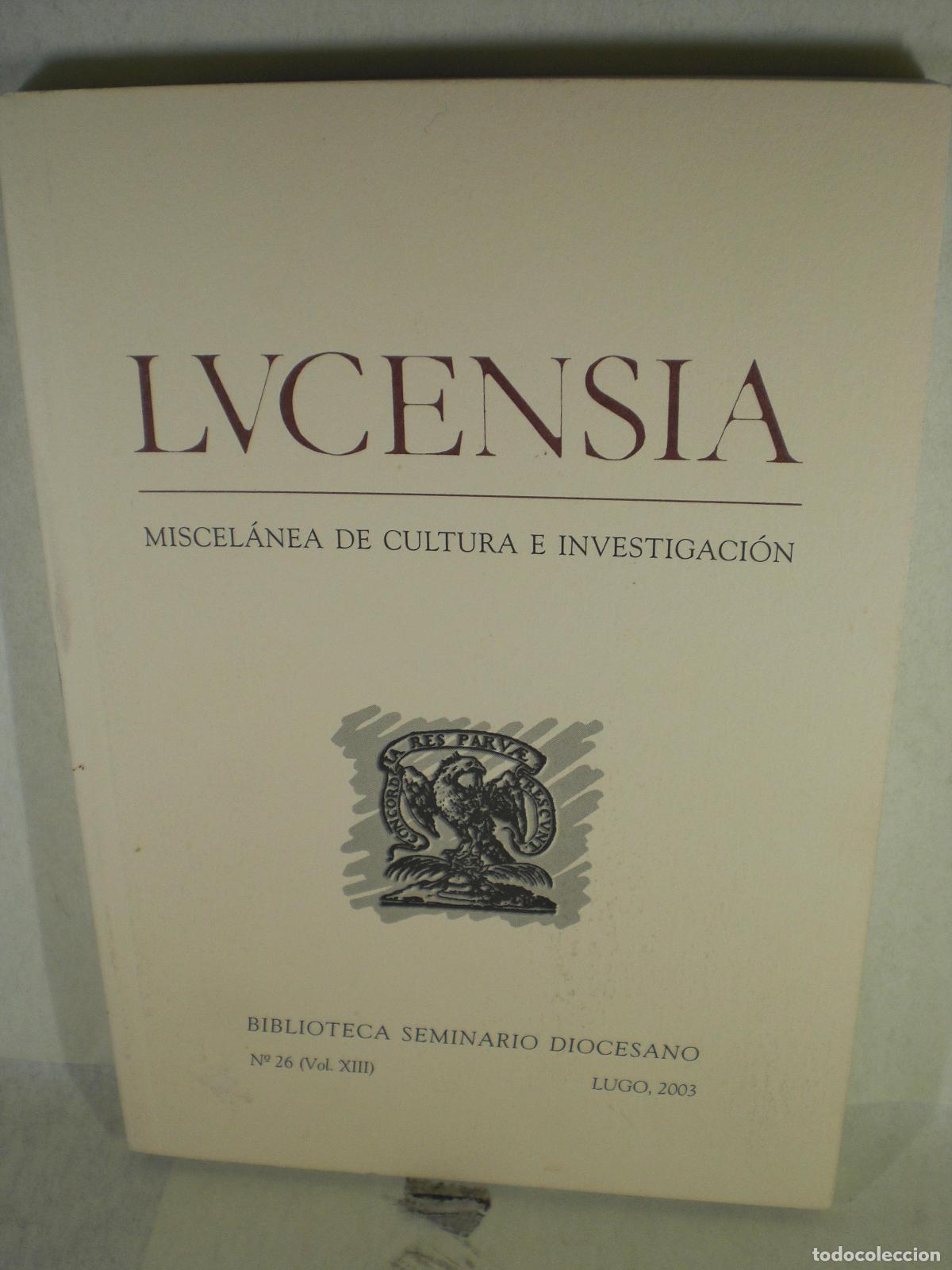 Libros: LVCENSIA 26 XIII-1 - VARIOS - Foto 1