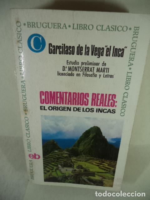 Libros: COMENTARIOS REALES - GARCILASO DE LA VEGA - Foto 1
