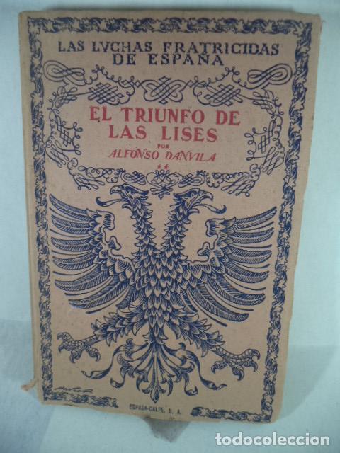 Libros: EL TRIUNFO DE LAS ULISES - ALFONSO DANVILA - Foto 1