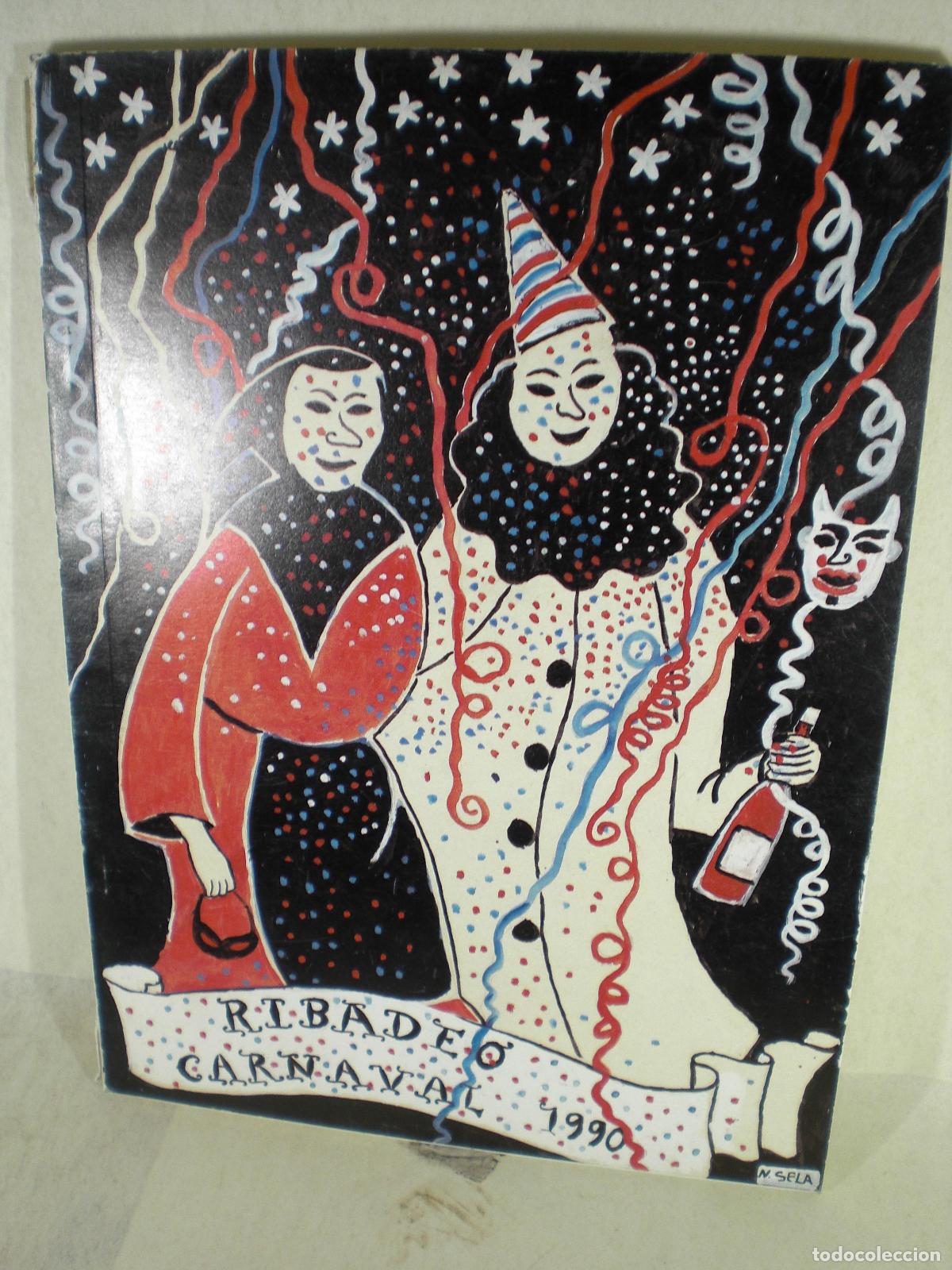 Libros: CARNAVAL 1990 RIBADEO - VARIOS - Foto 1