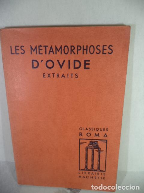 Libros: LES METAMORTPHOSES - OVIDIO - Foto 1