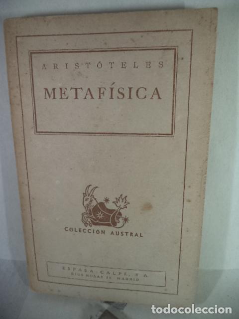 Libros: METAFISICA - ARISTOTELES - Foto 1