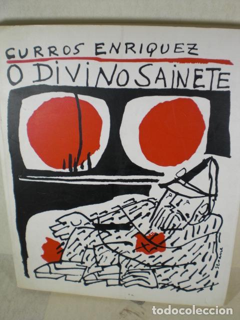 Libros: O DIVINO SAINETE - MANUEL CURROS ENRIQUEZ - Foto 1