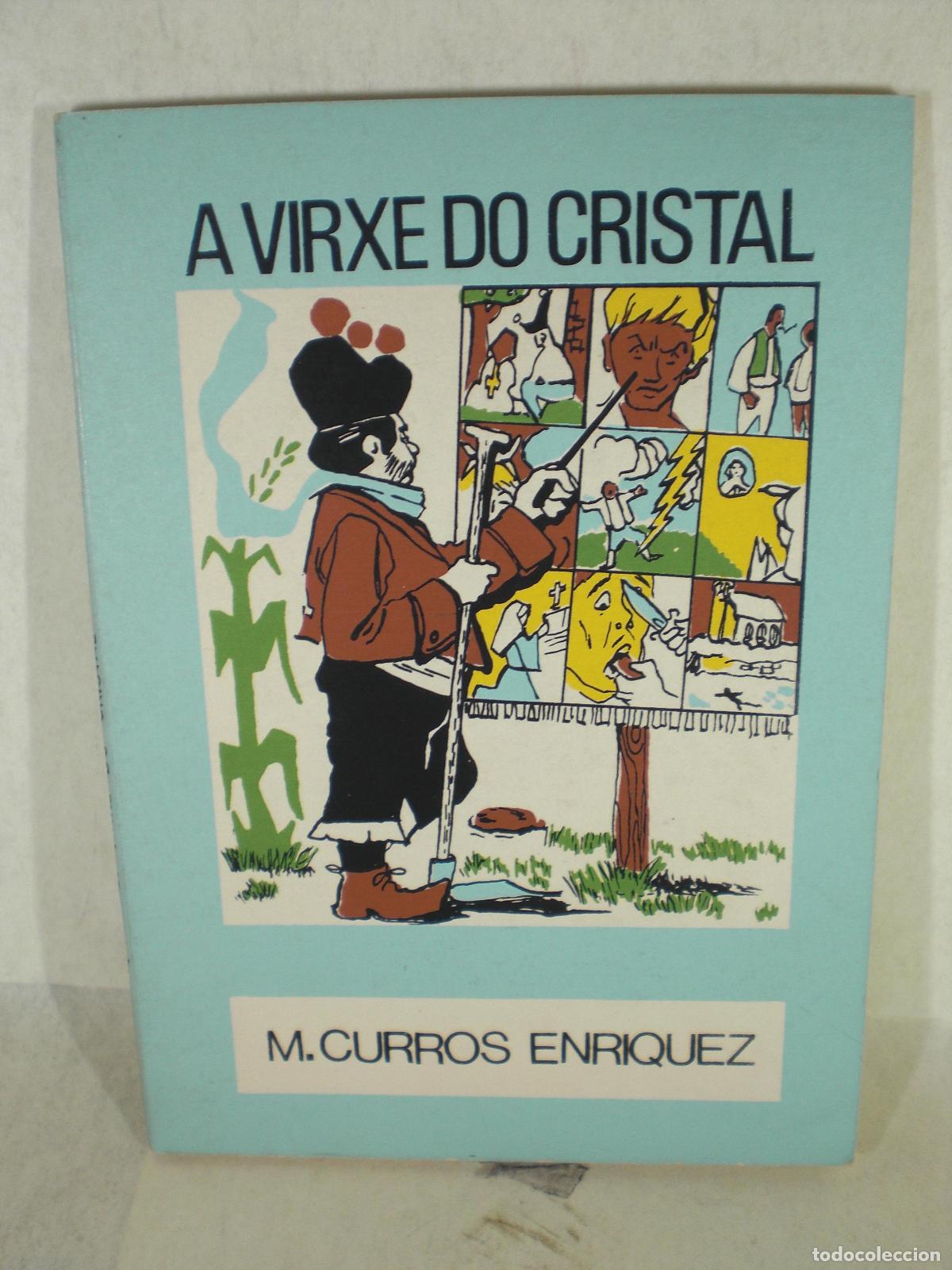 Libros: A VIRXE DO CRISTAL - MANUEL CURROS ENRIQUEZ - Foto 1