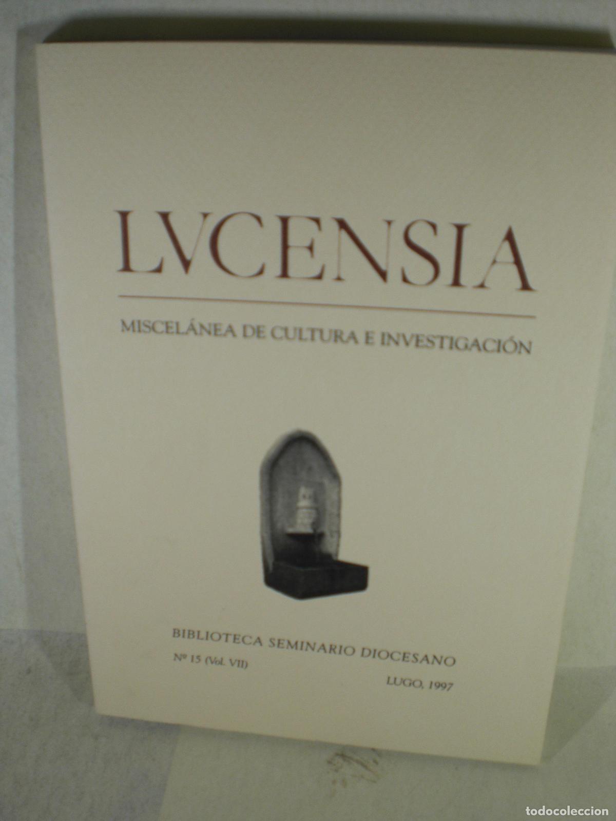 Libros: LVCENSIA 15 VOLUMEN VII - 2 - VARIOS - Foto 1