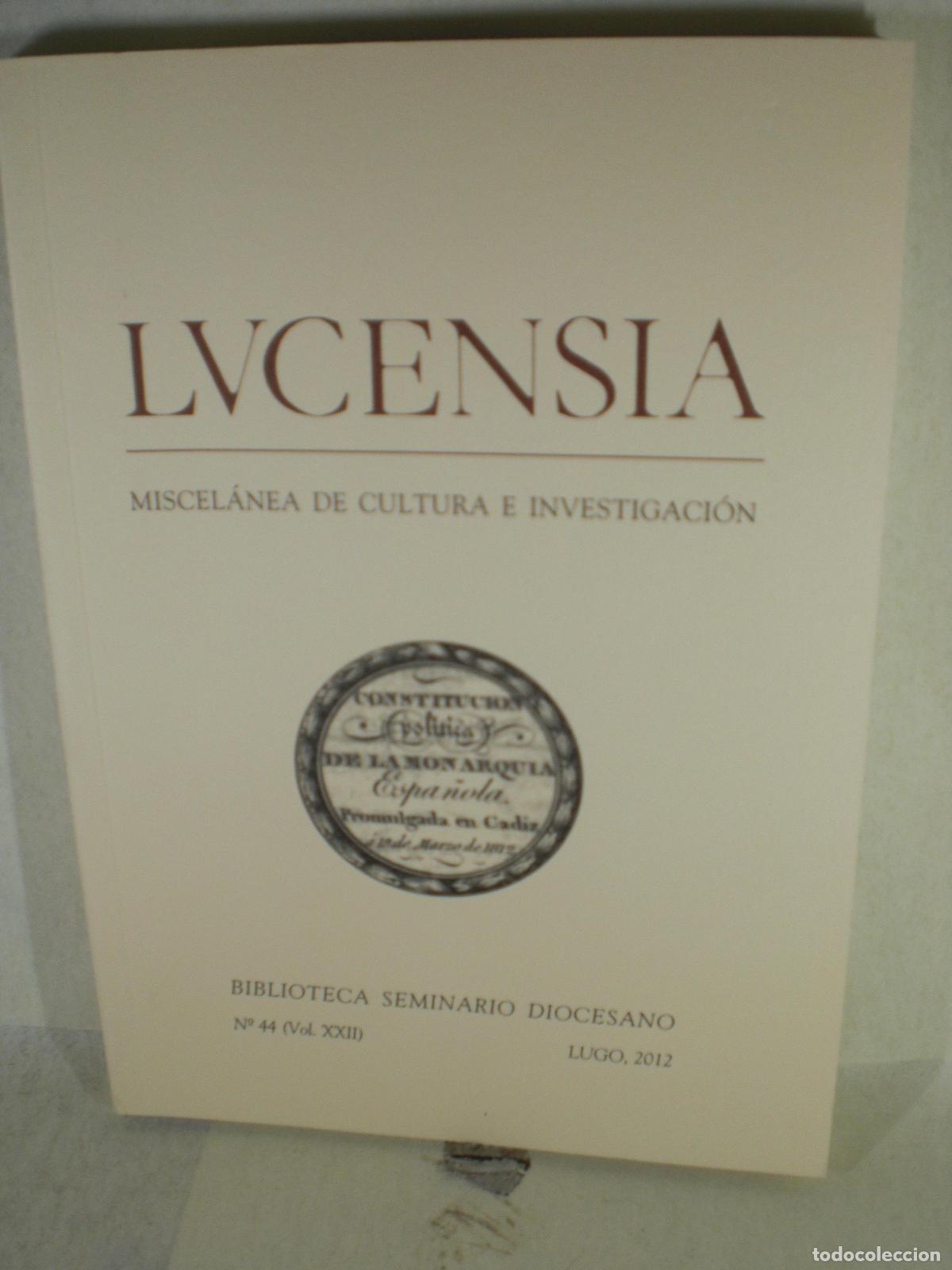 Libros: LVCENSIA 44 XXII-1 - VARIOS - Foto 1