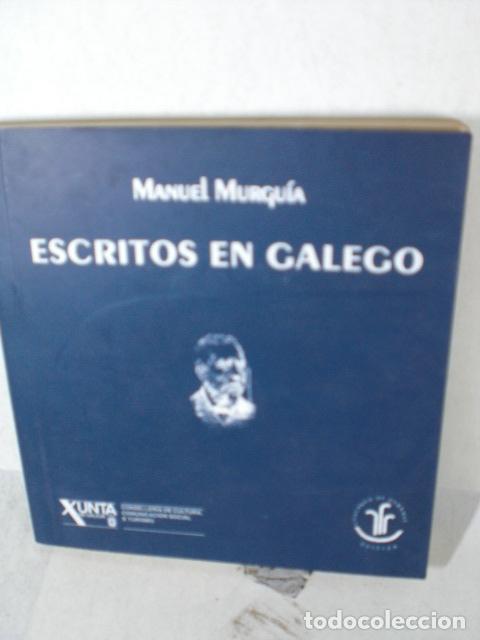 Libros: ESCRITOS EN GALEGO - MANUEL MURGUIA - Foto 1