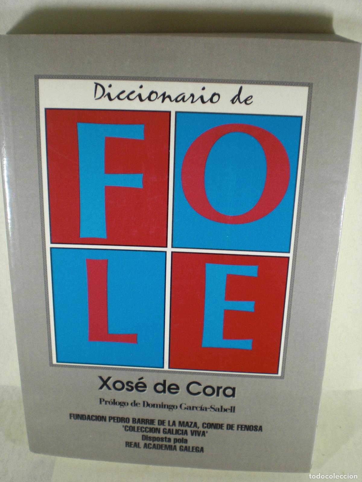 Libros: DICCIONARIO DE FOLE - JOSE DE CORA - Foto 1