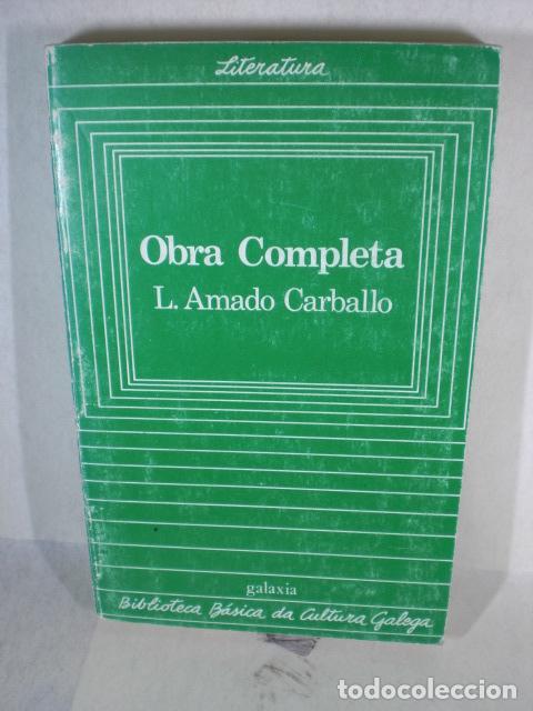 Libros: OBRA COMPLETA - L AMADO CARBALLO - Foto 1
