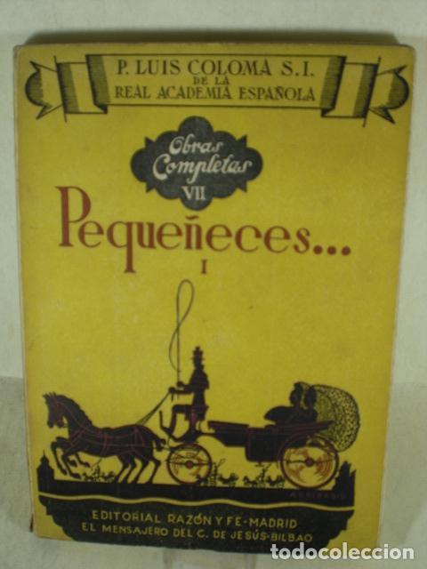 Libros: PEQUE&Ntilde;ECES I - P LUIS COLOMA - Foto 1