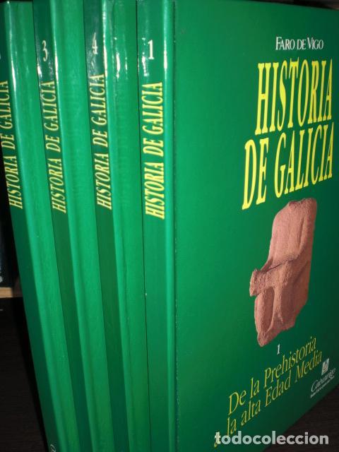Libros: HISTORIA DE GALICIA 4 TOMOS - VARIOS - Foto 1