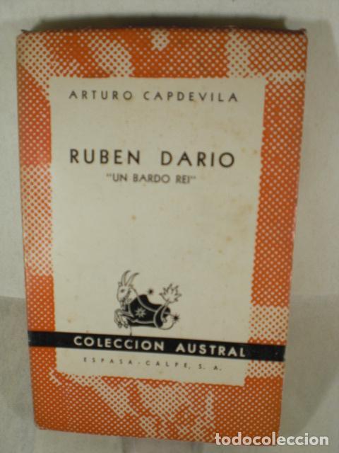 Libros: RUBEN DARIO UN BARDO REI - ARTURO CAPDEVILA - Foto 1