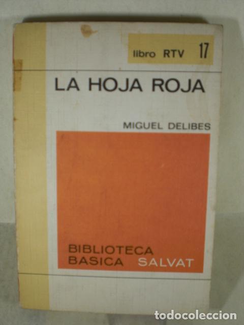 Libros: LA HOJA ROJA - MIGUEL DELIBES - Foto 1