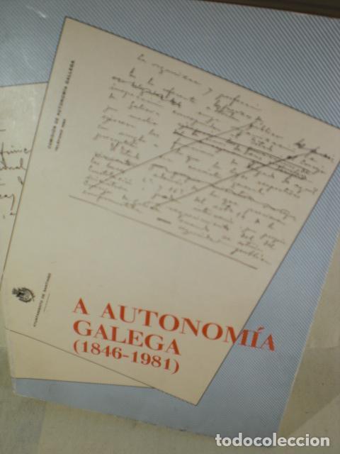 Libros: A AUTONOMIA GALEGA 1846-1981 - VARIOS - Foto 1