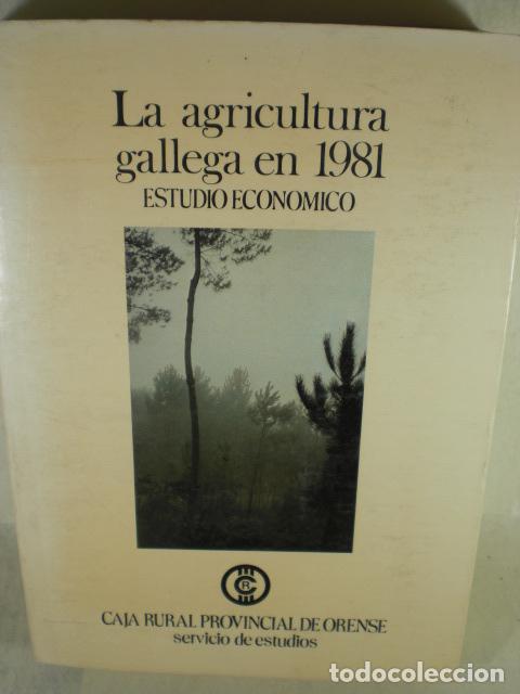 Libros: LA AGRICULTURA GALLEGA EN 1981 - VARIOS - Foto 1