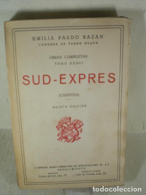 Libros: SUD-EXPRES - EMILIA PARDO BAZAN - Foto 1