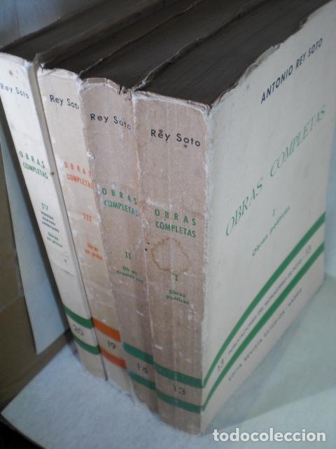 Libros: OBRAS COMPLETAS 4 TOMOS - ANTONIO REY SOTO - Foto 1