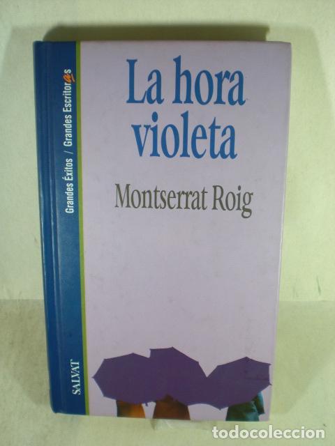 Libros: LA HORA VIOLETA - MONSERRAT ROIG - Foto 1