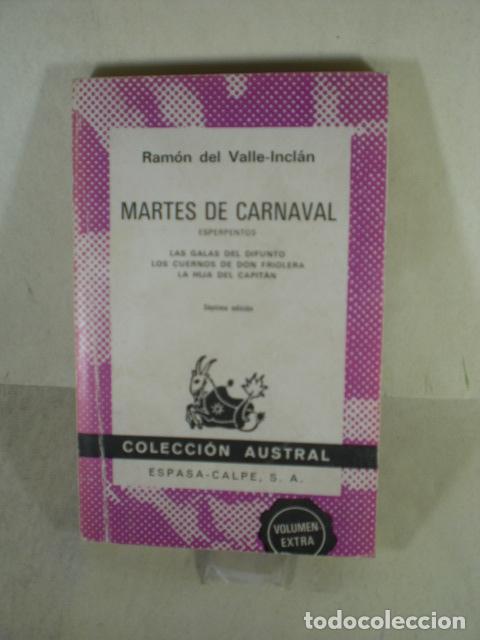 Libros: MARTES DE CARNAVAL - RAMON DEL VALLE INCLAN - Foto 1