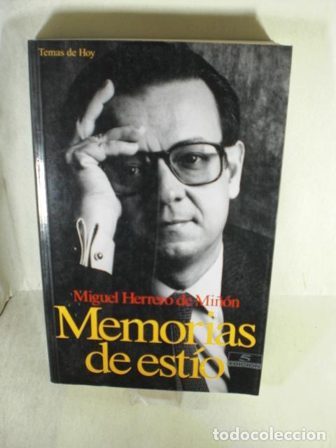 Libros: MEMORIAS DE ESTIO - MIGUEL HERRERO DE MI&Ntilde;ON - Foto 1