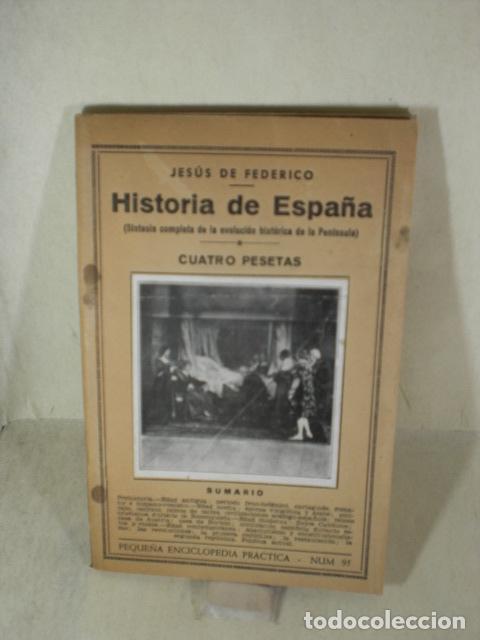 Libros: HISTORIA DE ESPA&Ntilde;A - JESUS DE FEDERICO - Foto 1