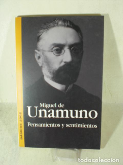 Libros: PENSAMIENTOS Y SENTIMIENTOS - MIGUEL DE UNAMUNO - Foto 1