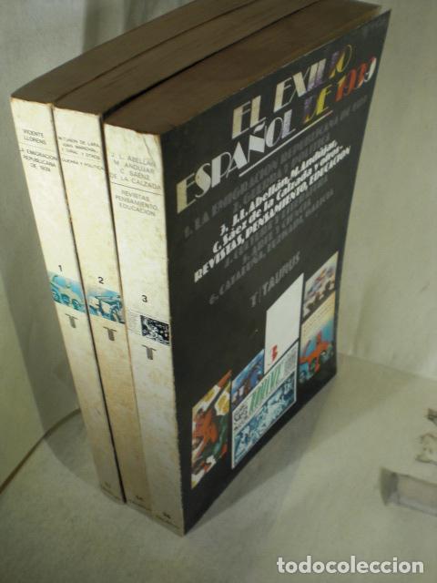 Libros: EL EXILIOESPA&Ntilde;OLDE 1939 TRES TOMOS - VARIOS - Foto 1