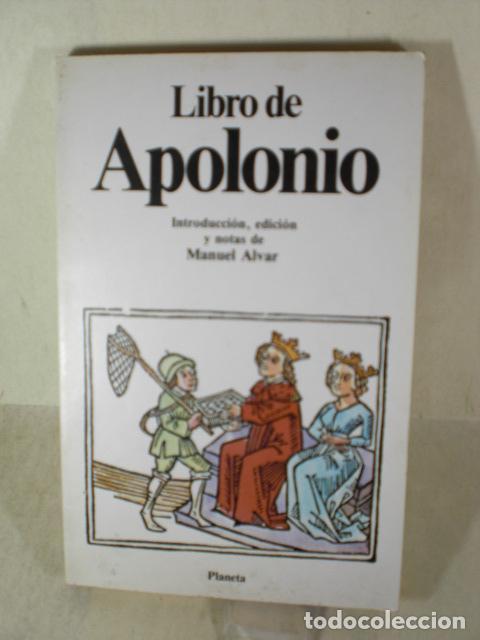 Libros: LIBRO DE APOLONIO - ANONIMO - Foto 1