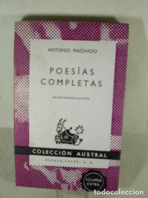 Libros: POESIA COMPLETAS - ANTONIO MACHADO - Foto 1