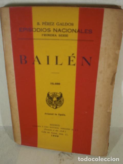Libros: BAILEN - BENITO PEREZ GALDOS - Foto 1