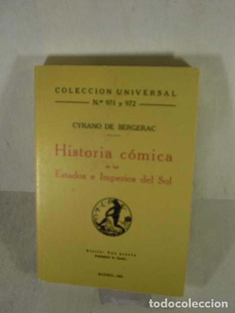 Libros: HISTORIA COMICA DE LOS ESTADOS E IMPERIOS DEL SOL - CYRANO DE BERGERAC - Foto 1