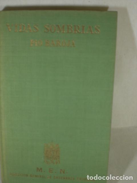 Libros: VIDAS SOMBRIAS - PIO BAROJA - Foto 1