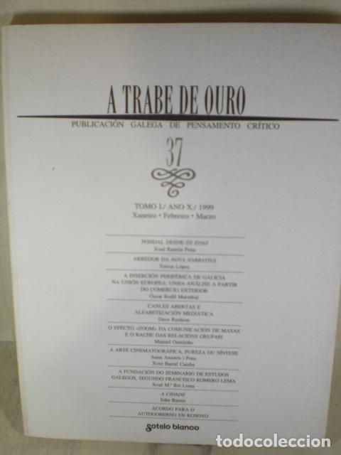 Libros: A TRABE DE OURO 37 - VARIOS - Foto 1