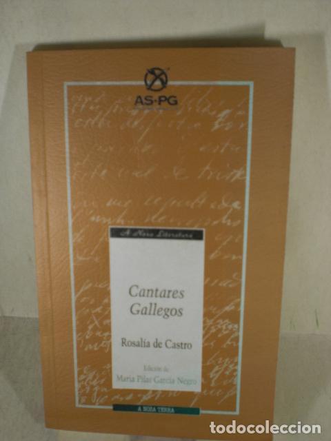 Libros: CANTARES GALEGOS - ROSALIA DE CASTRO - Foto 1