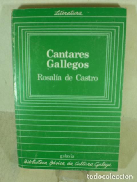 Libros: CANTARES GALLEGOS - ROSALIA DE CASTRO - Foto 1